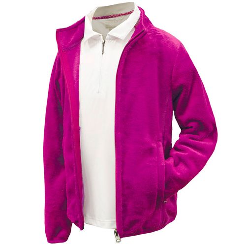 Garb Girls' Leslie Full Zip Plush Jacket - Toddler