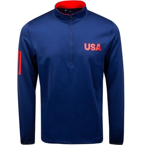 adidas USA Golf Lightweight Layering 1/4 Zip Top