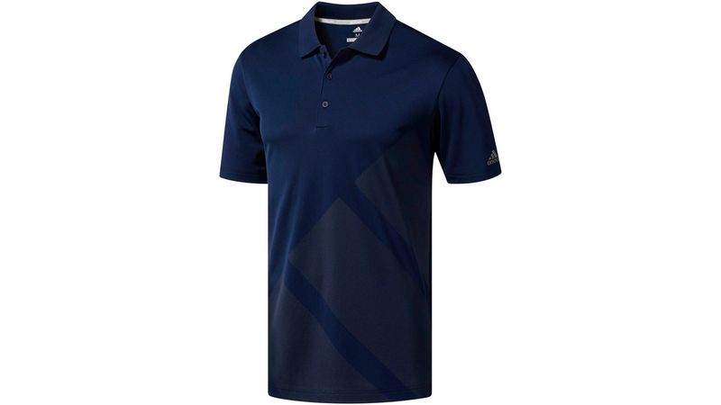 adidas bold 3 stripes polo