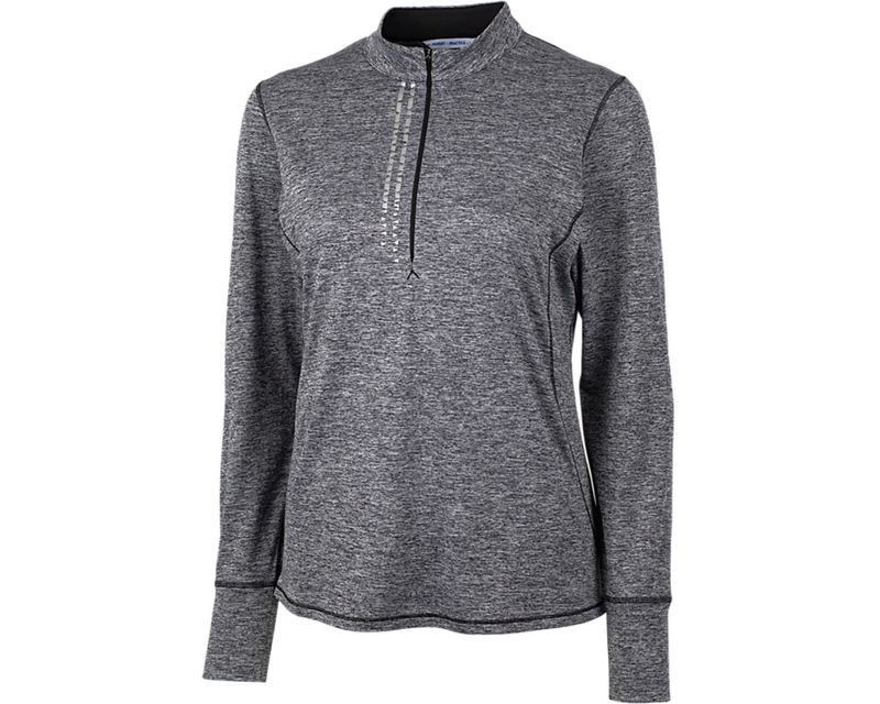 Cutter & Buck Women's Annika Frequency Mock 1/2-Zip - Discount Golf ...