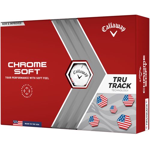 Callaway Chrome Soft USA Golf Balls '23