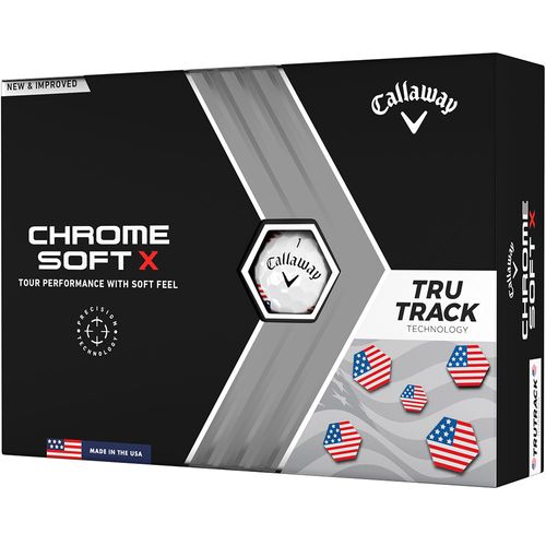 Callaway Chrome Soft X USA Golf Balls '23