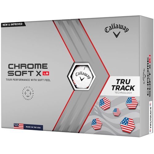 Callaway Chrome Soft X LS USA Golf Balls '23