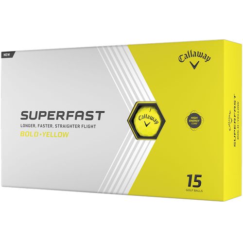 Callaway Superfast Bold Personalized Golf Balls - 15 Pack