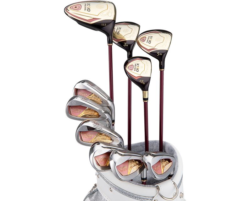 Louis Vuitton Golf Bag With Ten Wilson Golf Clubs