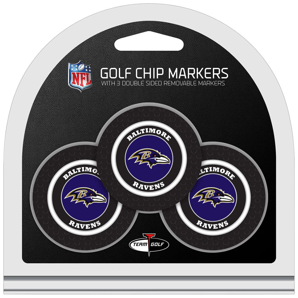 ATLANTA FALCONS 3 Pack Golf Chip Ball Markers