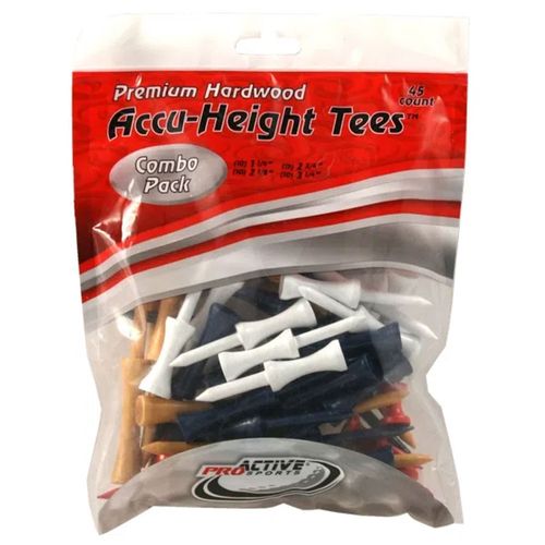 ProActive Sports Accu-Height Tees Combo 45 Pack