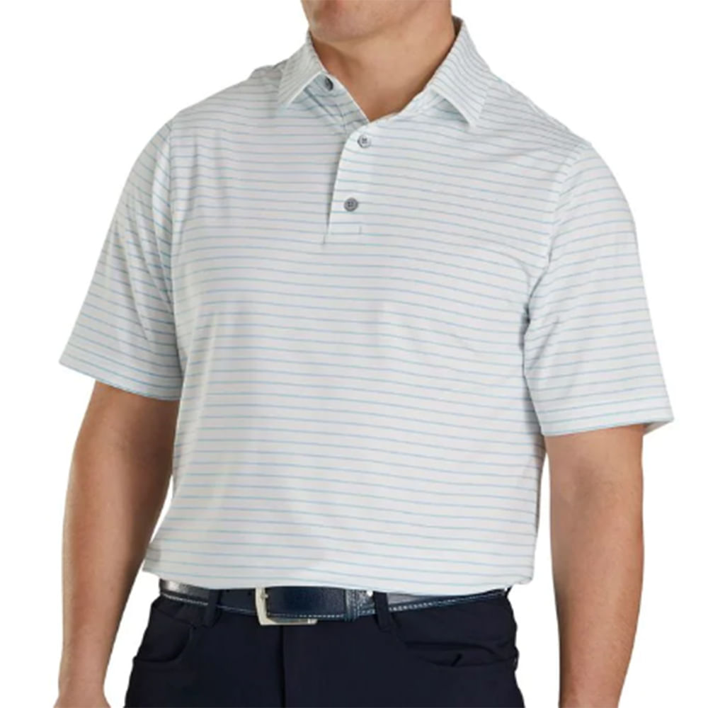 Long Sleeve Freedom Pique Polo - Greg Norman Collection