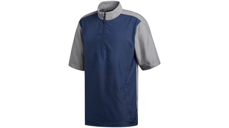 Adidas short clearance sleeve golf jacket