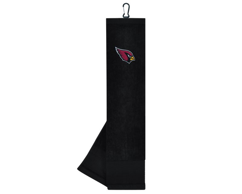 Team Effort Arizona Cardinals Embroidered Face-Club Golf Towel