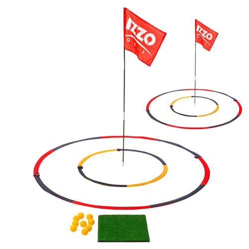 IZZO Backyard Bullseye Golf Practice Set - 2PC