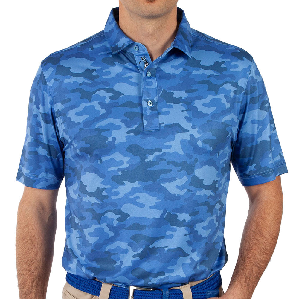 Puma evoknit camo on sale polo