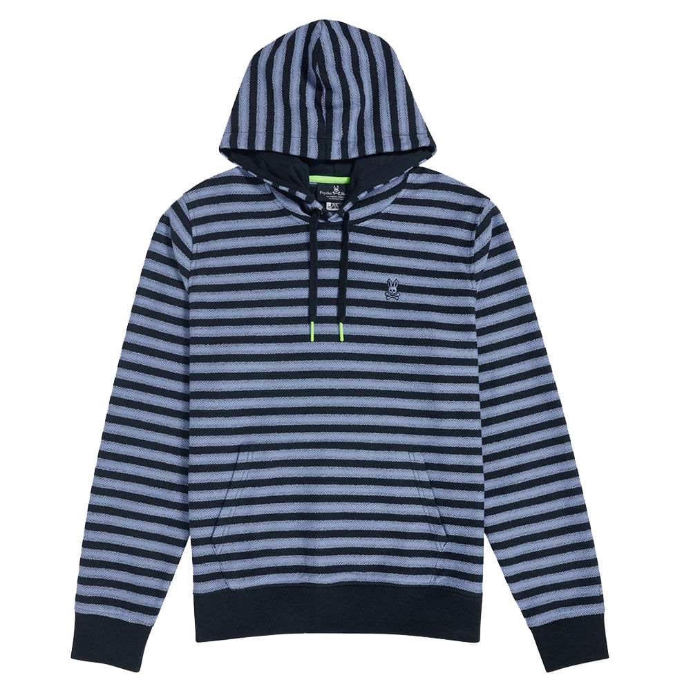 Psycho Bunny Sheffield Stripe Hoodie - Discount Golf Club Prices & Golf ...