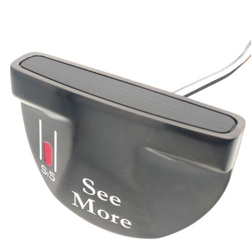 SeeMore P1080W Black Si5 Offset Putter