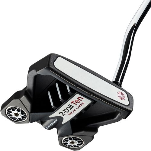 Odyssey 2-Ball Ten Tour Lined Red Stroke Lab Putter