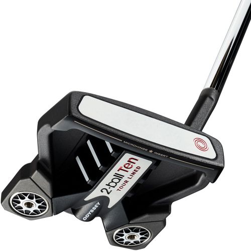 Odyssey 2-Ball Ten S Tour Lined Red Stroke Lab Putter