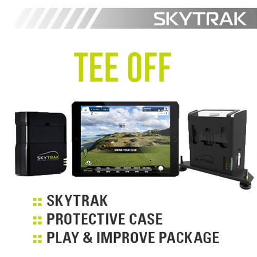 SkyTrak Personal Launch Monitor With Tee Off Package