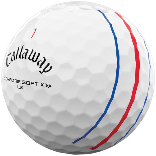 Callaway Chrome Soft X LS Triple Track Personalized Golf Balls