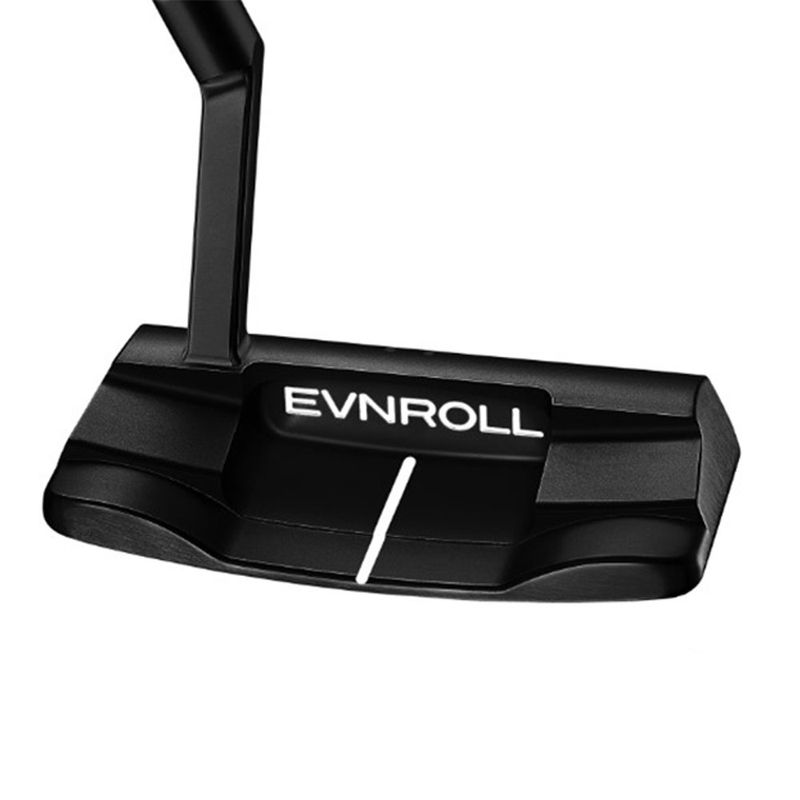 Evnroll ER2vB Long Slant MidBlade Putter Black Gravity Grip