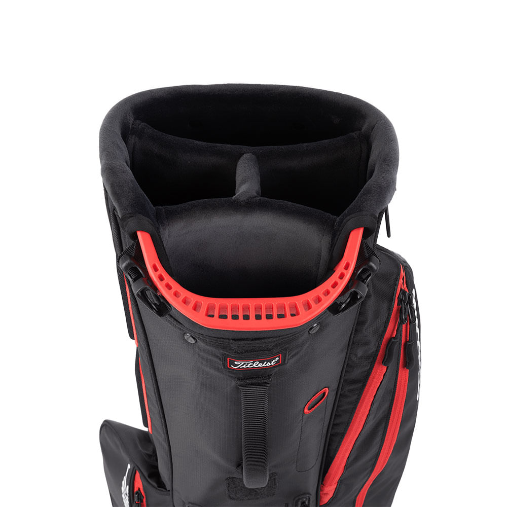 Titleist Carry Bag Black/Black/Red