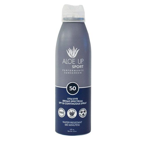 Aloe Up Pro Sport SPF50 Sunscreen Spray - 6 Oz.