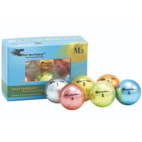 Chromax M5 Golf Balls - 6 Pack