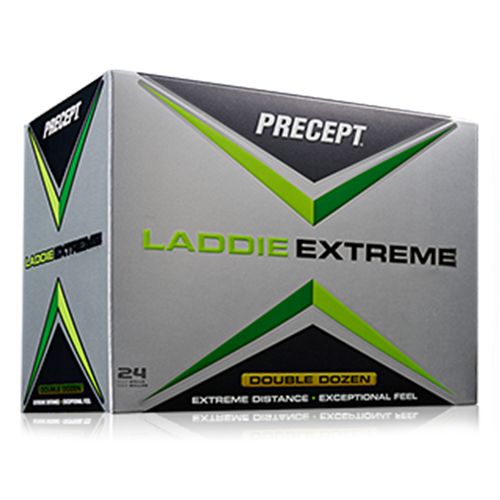 Precept Laddie Extreme Golf Balls - Double Dozen