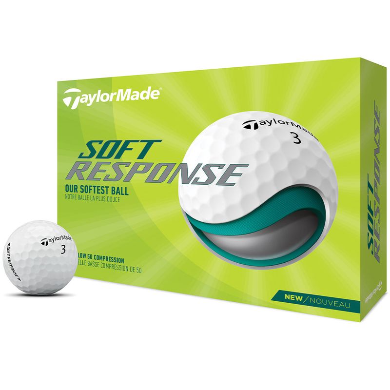TaylorMade Soft Response Golf Balls Discount Golf Club Prices & Golf Equipment Budget Golf
