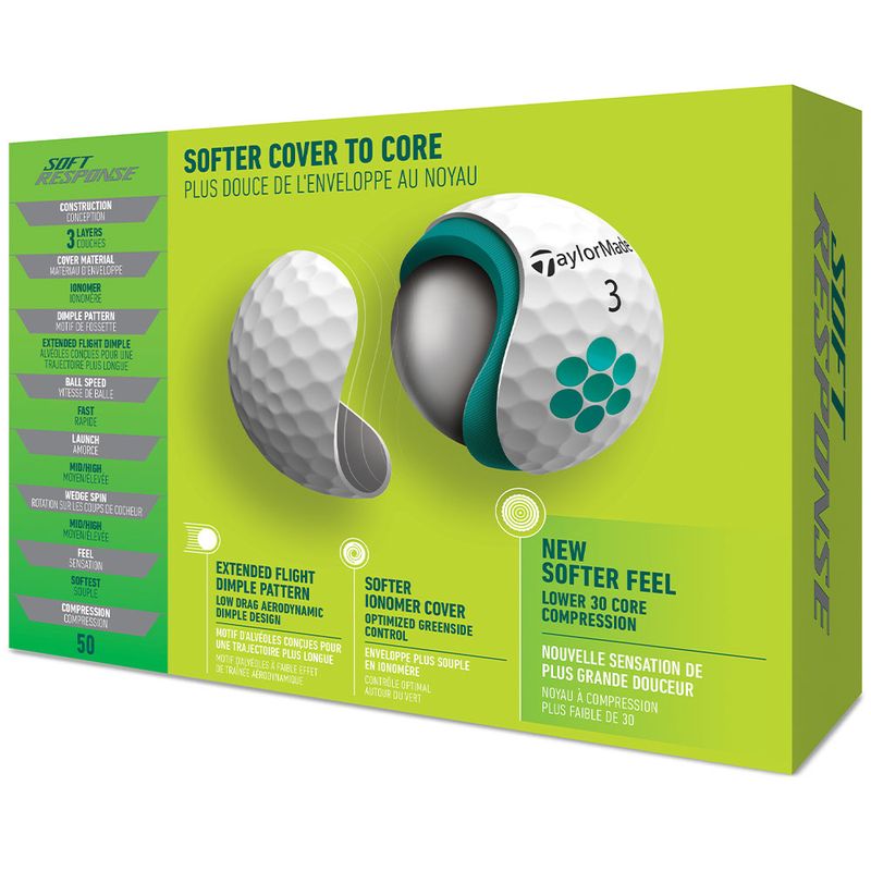 TaylorMade Soft Response Golf Balls Discount Golf Club Prices & Golf