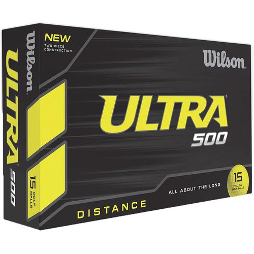 Wilson Ultra 500 Distance Golf Balls - 15 Pack