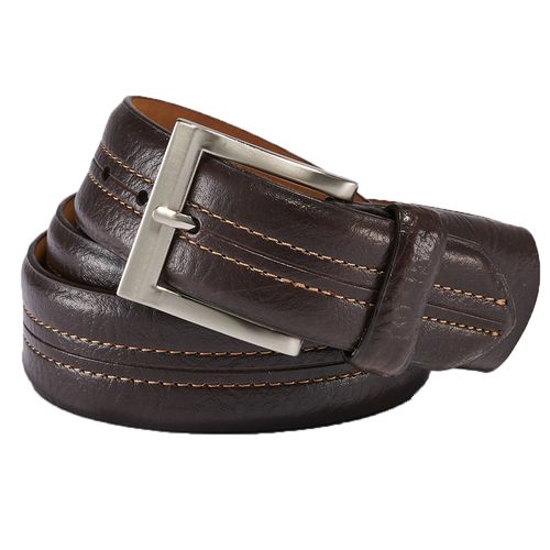 Gem-Dandy Leather 2 Stitch Row Belt