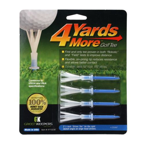 Green Keepers 4 Yards More Golf Tees 3 1/4"