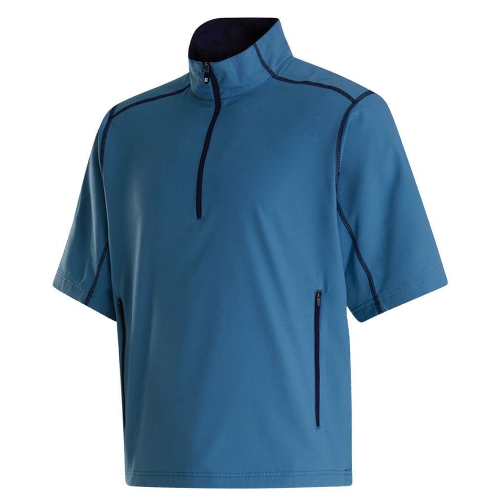 FootJoy 1/2 Zip Short Sleeve Windshirt - Discount Golf Club Prices ...