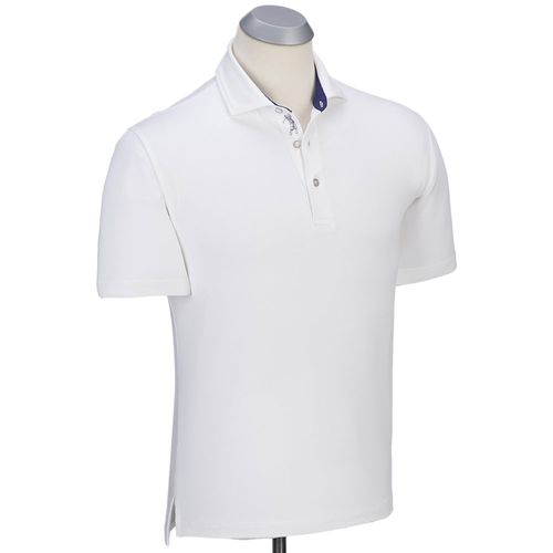 Bobby Jones eFX Performance Cotton Solid Short Sleeve Polo