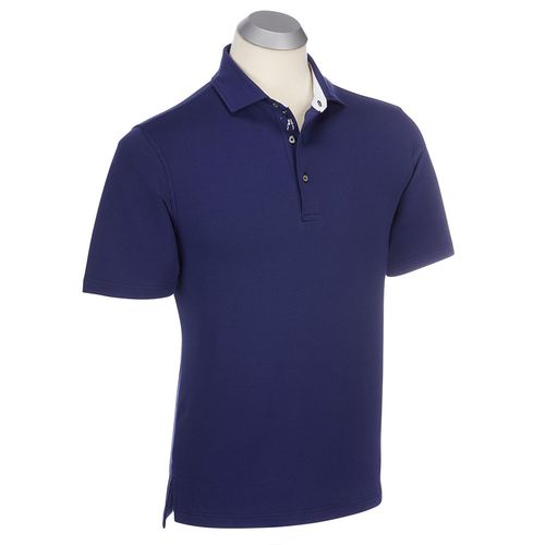 Bobby Jones eFX Performance Cotton Solid Short Sleeve Polo