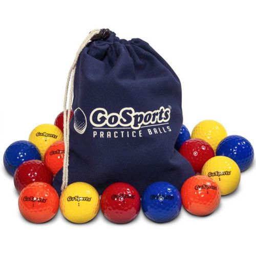 Go Sports Foam Practice Balls - 16 Pack